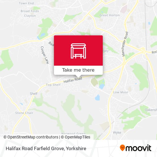 Halifax Road Farfield Grove map
