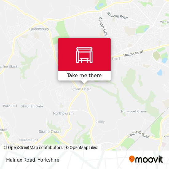 Halifax Road map