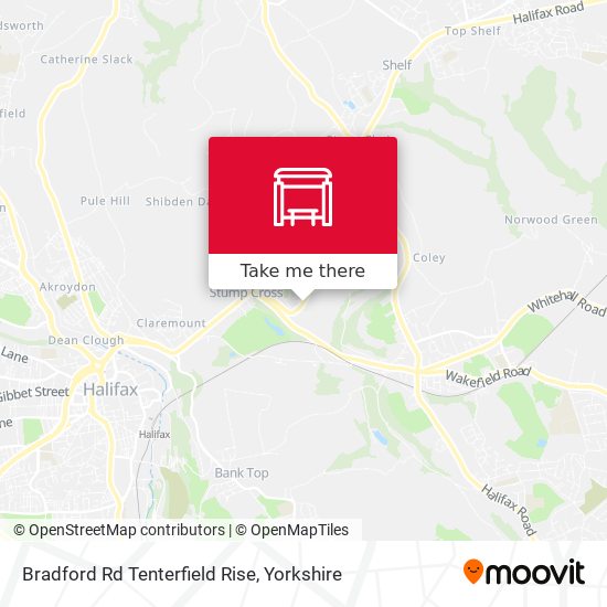 Bradford Rd Tenterfield Rise map
