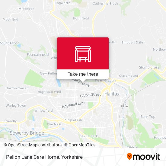 Pellon Lane Care Home map
