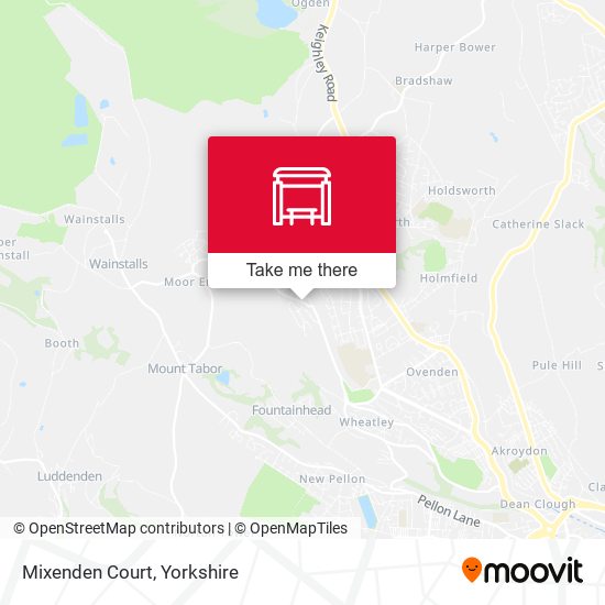 Mixenden Court map