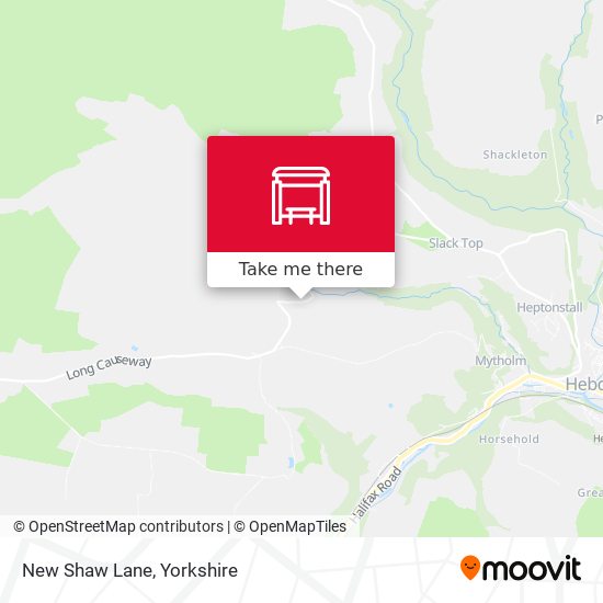 New Shaw Lane map