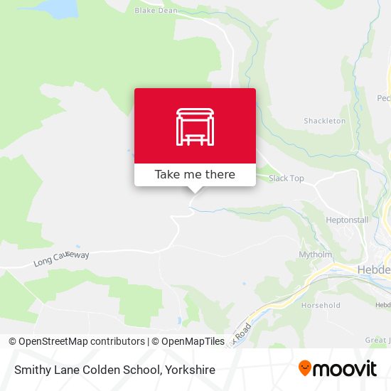 Smithy Lane Colden School map