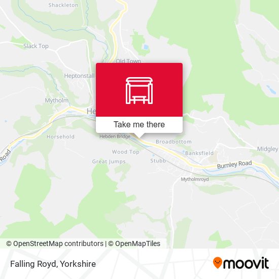 Falling Royd map
