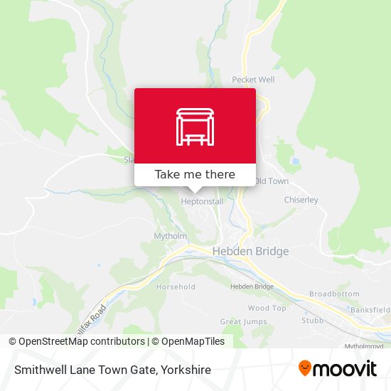 Smithwell Lane Town Gate map