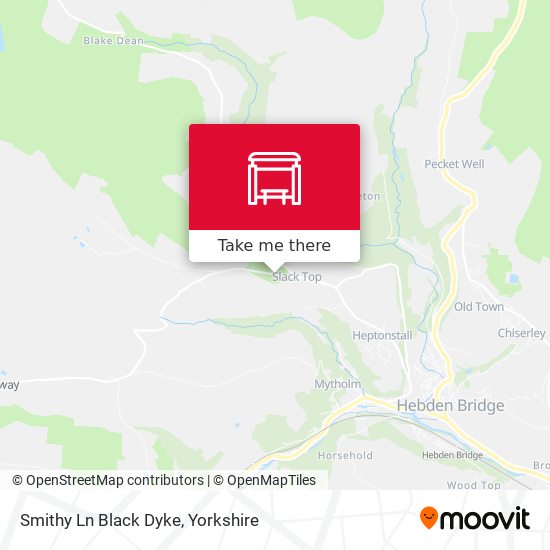 Smithy Ln Black Dyke map