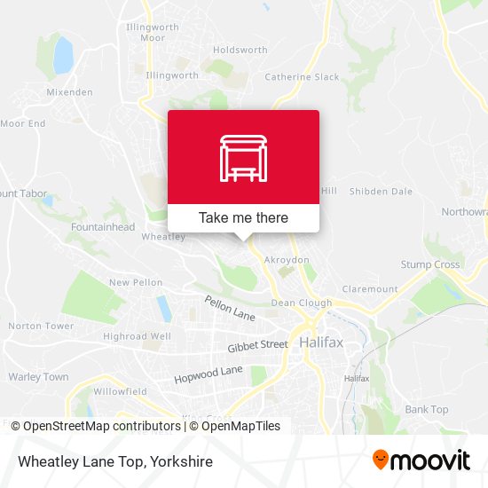 Wheatley Lane Top map