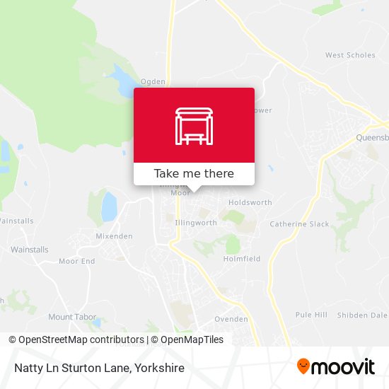 Natty Ln Sturton Lane map