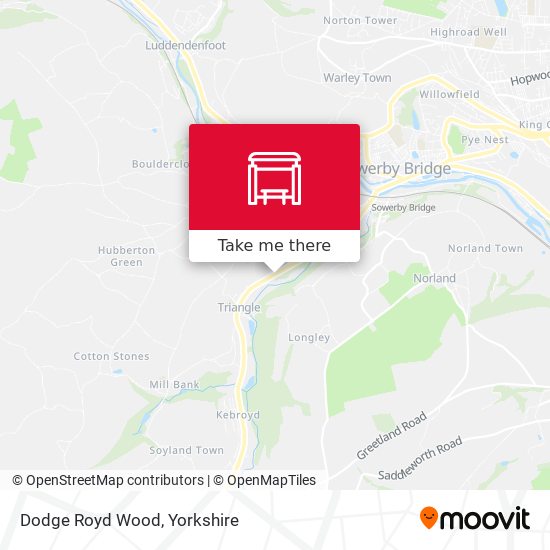 Dodge Royd Wood map