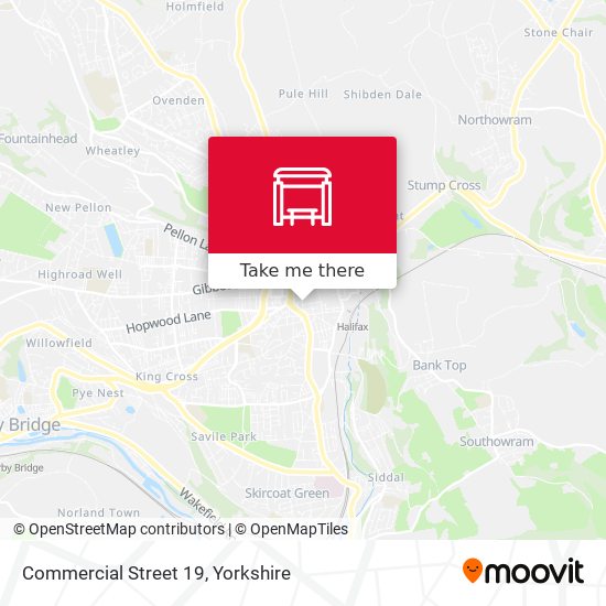 Commercial Street 19 map