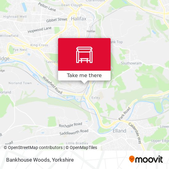 Bankhouse Woods map