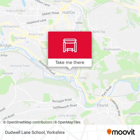 Dudwell Lane School map