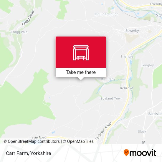 Carr Farm map