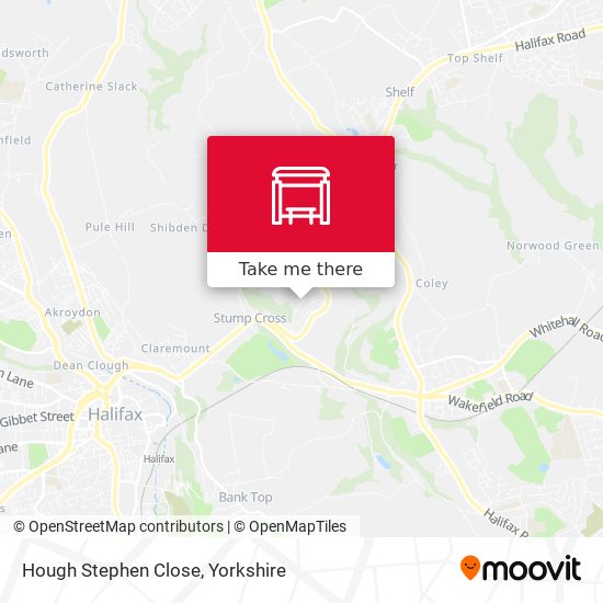 Hough Stephen Close map