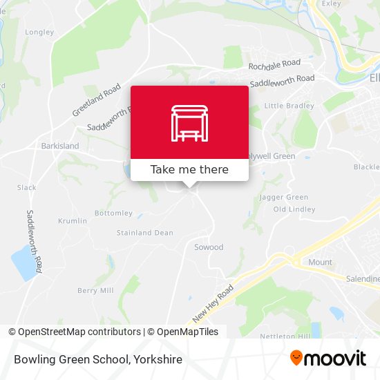 Bowling Green School map