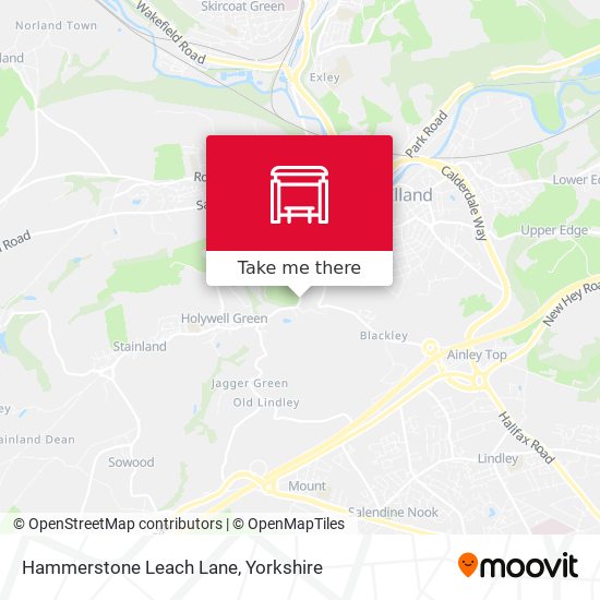 Hammerstone Leach Lane map