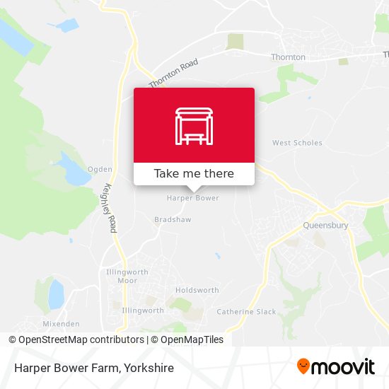 Harper Bower Farm map