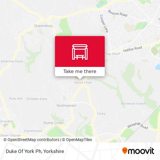 Duke Of York Ph map
