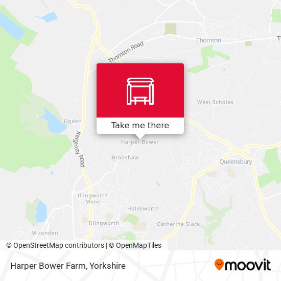 Harper Bower Farm map