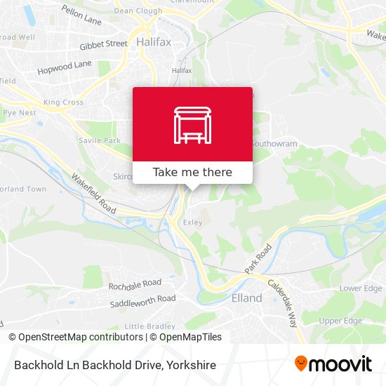 Backhold Ln Backhold Drive map