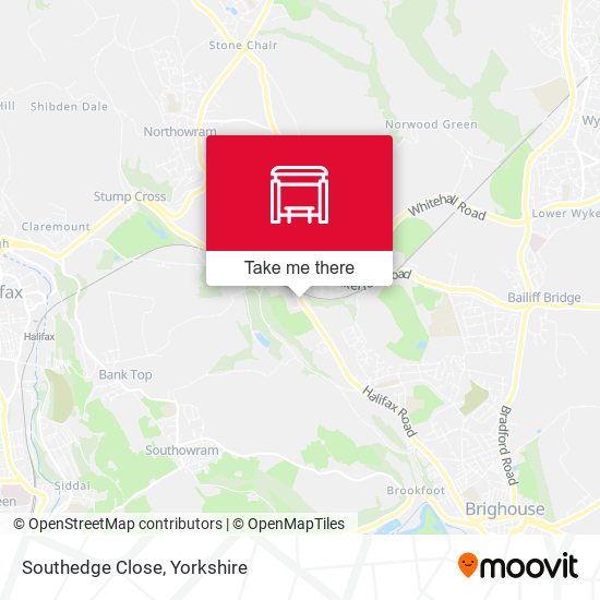Southedge Close map
