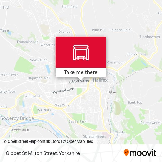 Gibbet St Milton Street map