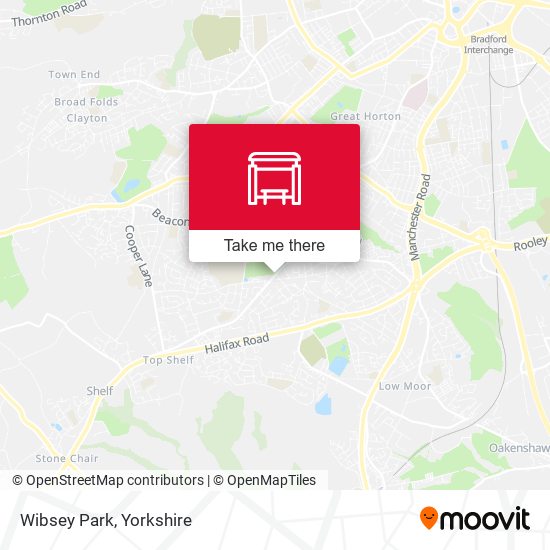 Wibsey Park map