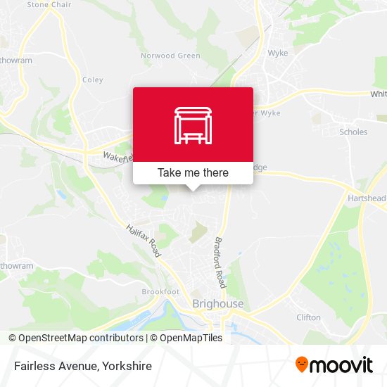 Fairless Avenue map