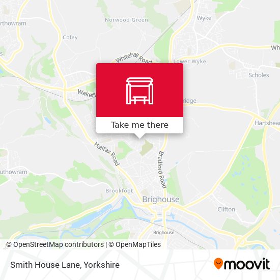 Smith House Lane map