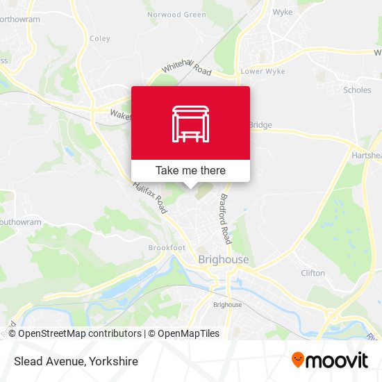 Slead Avenue map