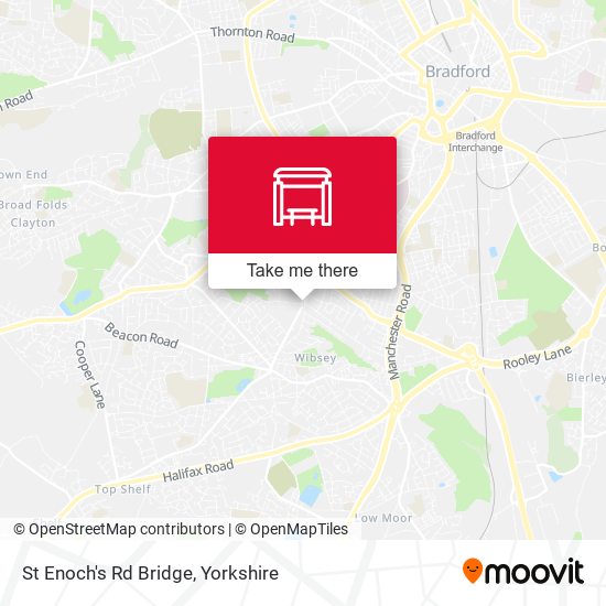 St Enoch's Rd Bridge map
