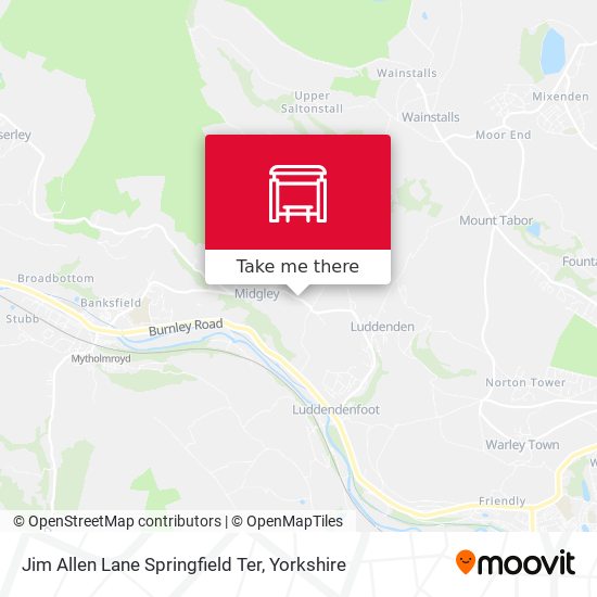 Jim Allen Lane Springfield Ter map