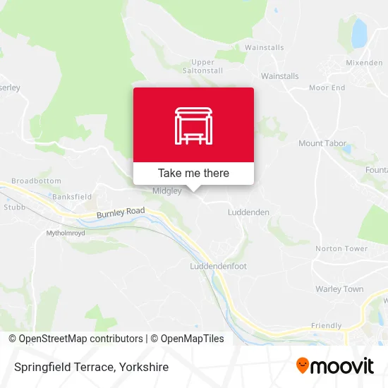 Springfield Terrace map