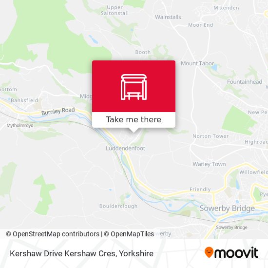 Kershaw Drive Kershaw Cres map