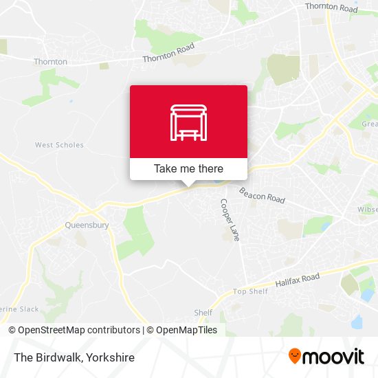 The Birdwalk map