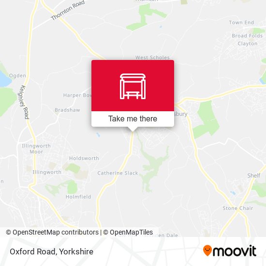 Oxford Road map