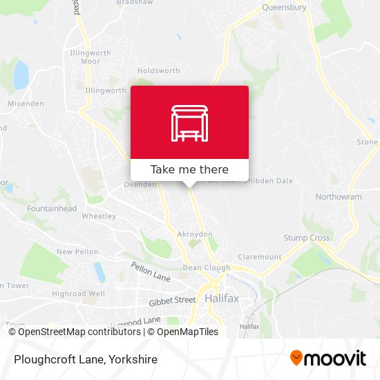 Ploughcroft Lane map