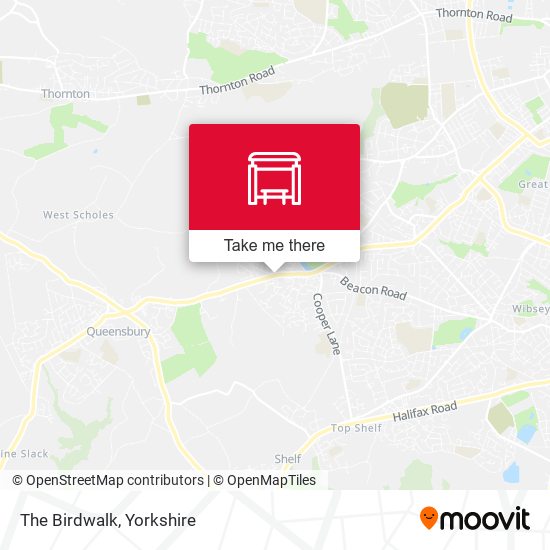 The Birdwalk map