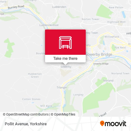 Pollit Avenue map