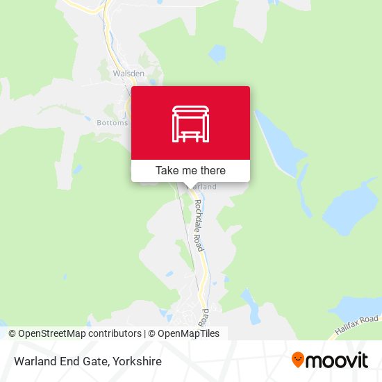 Warland End Gate map