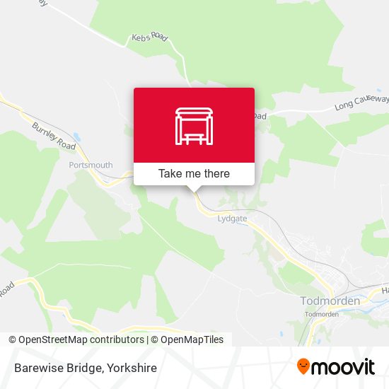 Barewise Bridge map