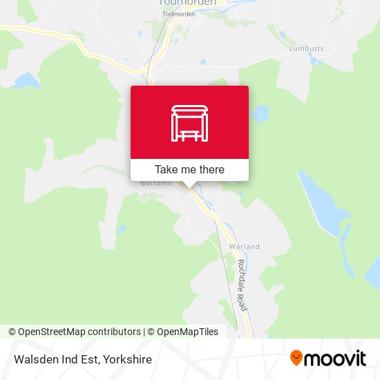 Walsden Ind Est map