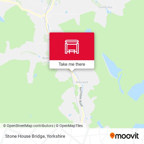 Stone House Bridge map