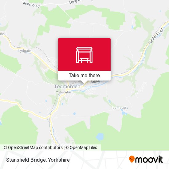 Stansfield Bridge map