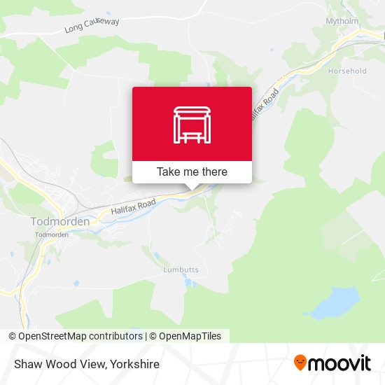 Shaw Wood View map