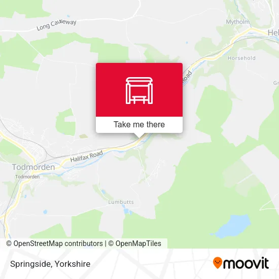 Springside map