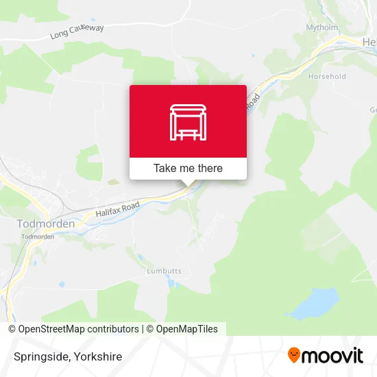 Springside map