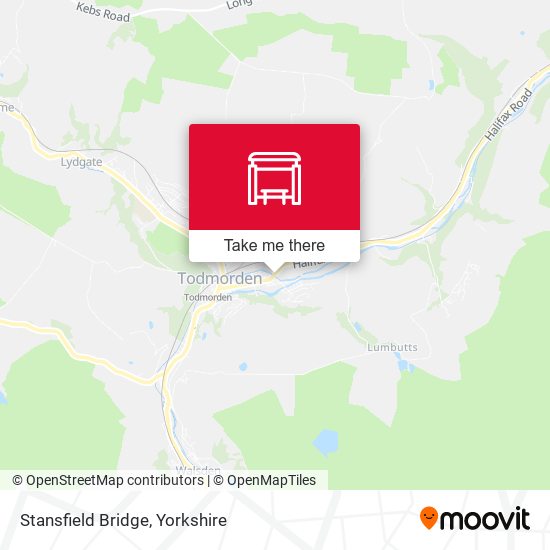 Stansfield Bridge map