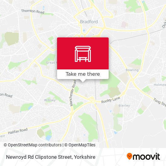 Newroyd Rd Clipstone Street map