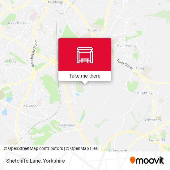 Shetcliffe Lane map